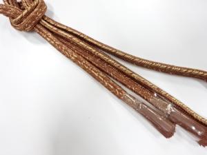 未使用品　正絹　撚り房　手組帯締め